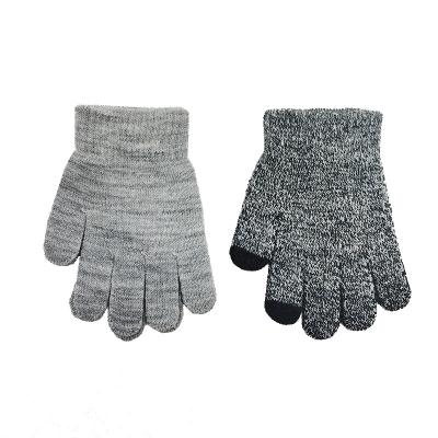 China 2 Pairs Kids Touch Screen Gloves Boys and Girls Touch Screen Glove Allch Knitted Texting Stretchy Warm Magic Gloves for sale