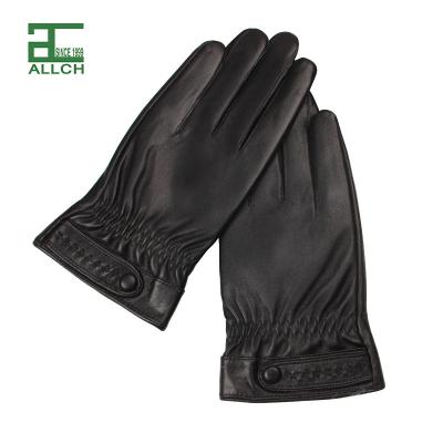 China ALLCH RTS Leather Glove Winter Mens Sheepskin Feeling Driving Leather Glove Touch Screen Motorcycle Gloves Leather for sale