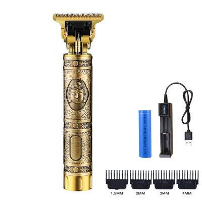 China Replaceable 18650 Battery Household Rechargeable Aluminum Alloy Battery Office Hair Trimmers and Clippers for sale