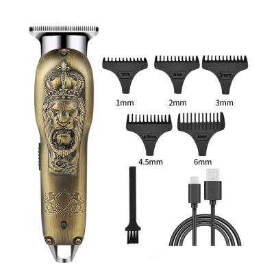 China Stylist DIY Adjustable Hairdressing Blade 2000mAh 18500 Battery Professional Hair Clippers For Professional Men for sale