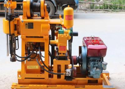 China GK 200  Mineral Core Drill Rig 300 mm Hole Diameter Diesel Engine Hydraulic Exploration Engineering Equipment for sale