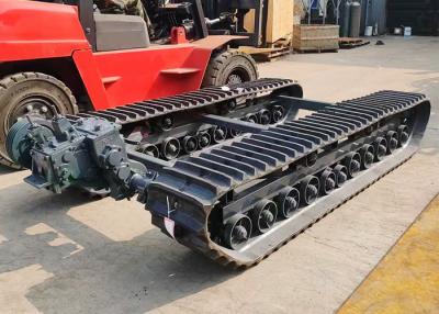 China 20 MT Kapazität Gummi-Crawler-Chassis mit Dieselmotor für Maschinen der Industrie zu verkaufen