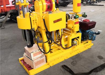 Chine 100mm Personal Geological Diesel Drilling Rig Machine 100m Depth Vibrant Yellow/Red/Blue à vendre