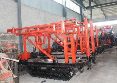 China GK 200 Hydraulische Bohrmaschine mit Crawler, tragbare Bohrmaschine für Wasserbrunnen zu verkaufen