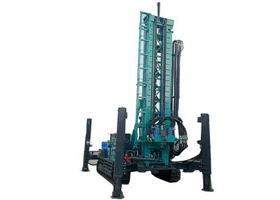 China Water Gas Water Well Drilling Rig With High Legs Easy Loading / Unloading for sale