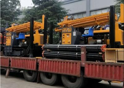 China 350 Meter Depth Crawler Water Well Drilling Rig Diesel Mobile for sale