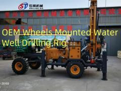 200m / 300m Deep Water Well Drilling Equipment With 3m Or 6m Tower