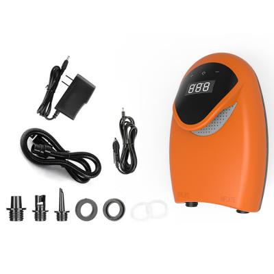 China Unisex rechargeable built-in 15000mah lithium battery operated compressor for 20PSI sip paddle board compressor for sale