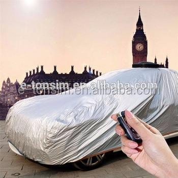 China Sports Fireproof Waterproof Smart Auto Body Cover Snowproof Auto Car Cover for sale