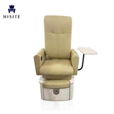 China Hisite Convenient/Portable Professional No Foot Plumbing Portable Spa Manicure Pedicure Chair for sale