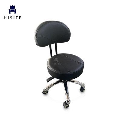 China Hisite Modern Nail Salon Furniture Manicure Technician Spa Pedicure Stool Chair for sale