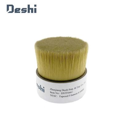 China Physical Sharpening Brush Factory Supply Cavity Imitate Bristle Tapered Brush Filament for sale