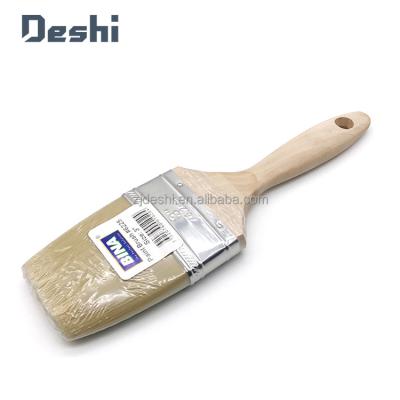 China Original Paint Factory Supply Birch Wooden Handle Color Brush for sale