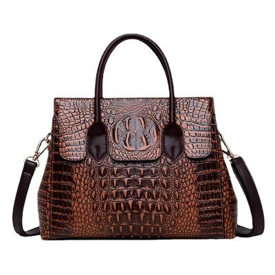 China Luxury Fashion Crocodile Shoulder Bags Alligator Bags Ladies Handbag Women Waterproof Leather Bag Purse For Women Luxury for sale