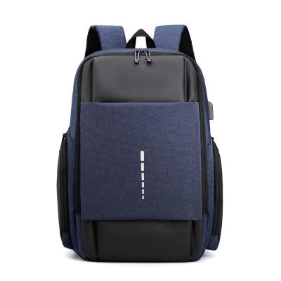 China With USB Computer Backpack Custom Bookbags 2023Fashion Logo Men Laptop Backpack Mochilas Oxford School 15.6 Bags For College Student for sale