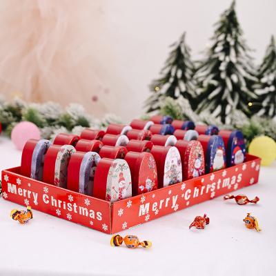 China Recycled Creative New Makou Christmas Candy Children's Christmas Materials Christmas Gift Cookie Cartoon Box for sale