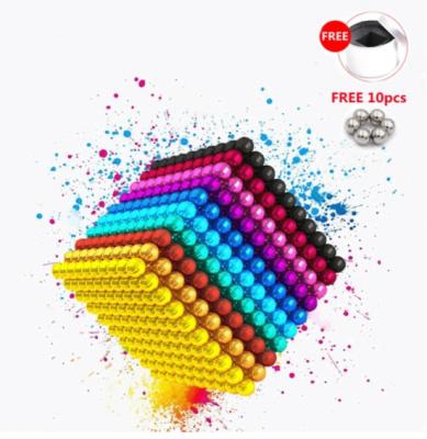 China 216pcs 5mm Magnetic Buck Ball Decompression Magnet Bat for Michealgoods-5 puzzle toys for sale