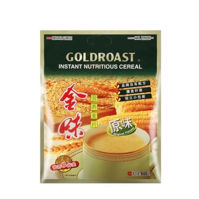 China Original Flavor 600g Bag of Natural Golden Flavor Nutritious Oatmeal Ready-To-Eat Brewed Nutritious Oatmeal Brewed In Beverage Breakfast INS for sale