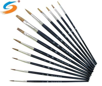 China Oil Painting Watercolor Artist Quality Paint Brush Set Children Art For Children for sale