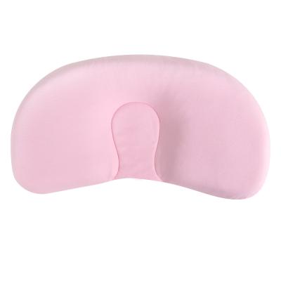 China Wholesale Newborn Massage Baby Head Shaping Silicone Rubber Filling Washable Baby Head Shaping Pillow for sale