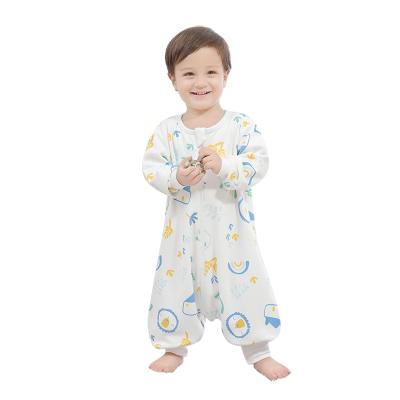 China Breathable Full In Features Attractive Design Baby Sleeping Bag With Split Legs for sale