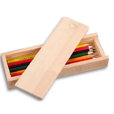 China Recycled Materials Custom Unfinished Solid Natural Pine Wood Sliding Lid Gift Box Wooden Pencil Case for sale