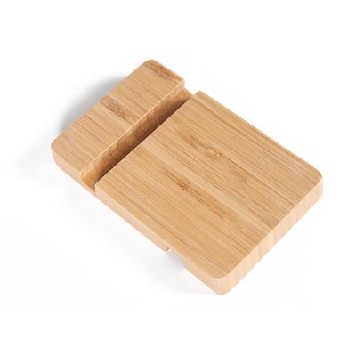 China Cheap Customized Wooden Creative Wooden Storage Rack Phone Holder NATIONAL Pan for sale