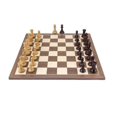 China Eco-friendly Wholesale Handmade Antique Tournament Wooden Chess Board Games Set Luxury Chess Set Wooden Chess Set for Kids and Adults for sale