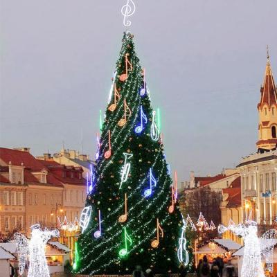 China Christamas Decoration 20ft 30ft 40ft 50ft Giant Outdoor Lighting Artificial Christmas Tree Large 10m for sale