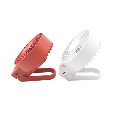 China Household Outdoor Silent Operation Rechargeable Foldable Portable Mini Fan for sale