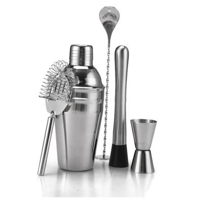 China 2021 New Bar Tools 800g Sustainable Bartender Kit Cocktail Shaker Set Stainless Steel for sale