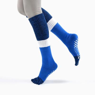 China 2022 QUICK DRY Wholesale Anti Split Heel Socks Toe Running Breathable Quicky Dry Diabetic Toe Socks for sale