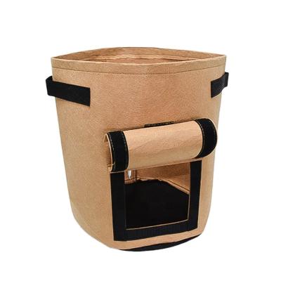 China Environmental Friendly Chinese Supply Self-watering Wholesale Design Breathable And Absorbent Factory Grow Bags for sale