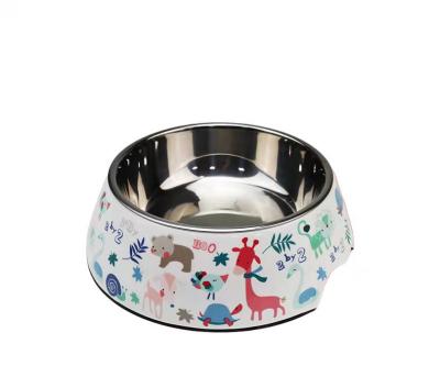 China Stainless Pet Bowl Pet Cat Dog Bowl Small Animals Large Small Medium Multicolor Pet Cat Bowl Stainless Pet Bowl for sale