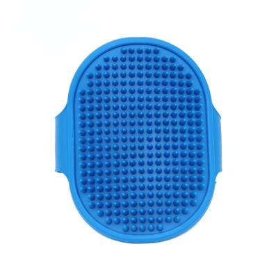 China Viable soft material for bathing a pet grooming massager pet brush for sale