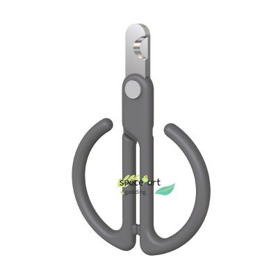 China Small Animals Wholesale Pet Supplies Pet Cat Dog Nail Paw Claw Stainless Steel With Grooming Scissors for sale