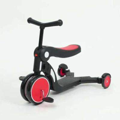 China Child 1-6 years old fashion five-in-one multifunctional children's scooter balance car can sit and slide to push for sale