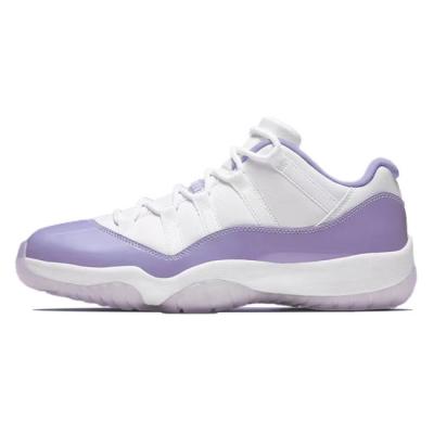 China Fashion Trend 11 Low Pure Violet Men Women Sneakers Sports Shoes Casual Basketball Shoes for sale