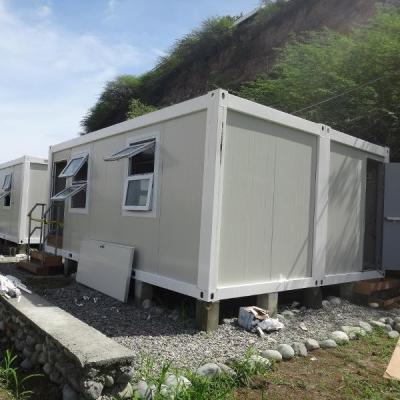 China 20 Feet cheap shipping portable house foldable folding ship prefab houses container homes for sale