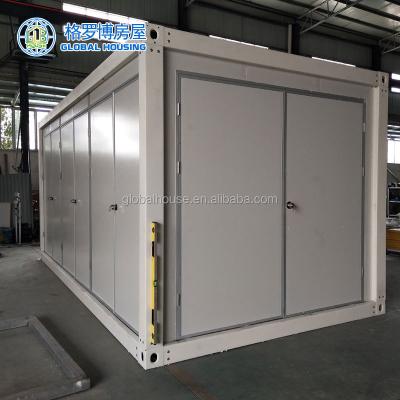 China 40ft Luxury house prefabricated bathroom folding house insulated designs prefab container home for sale