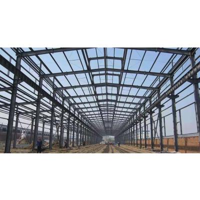 China 2021 New design cold formed steel structure prefab buildings quick build warehhouse for sale