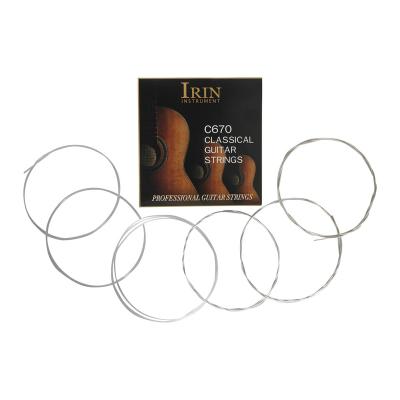 China Direct High Quality Acoustic Plucked Classic Guitar Strings String Instrument Guitar Accessories String from Classical Factory IRIN for sale