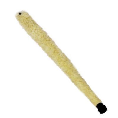 China Clean interior wall of saxophone 2022 tenor saxophone new style cleaning brush yellow soft shape for pipe wall for sale