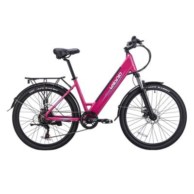 China Wholesale Electric Bike 7 Speed ​​ALLOY Galaxy Galaxy 700c Hybrid City Bike 350w 36v e City Bike 7 Speed for sale