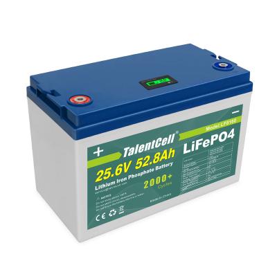 China Golf Carts High Power 1351.68Wh Lithium Ion Golf Carts 25.6V 52.8Ah UPS LiFePO4 Battery Pack for sale