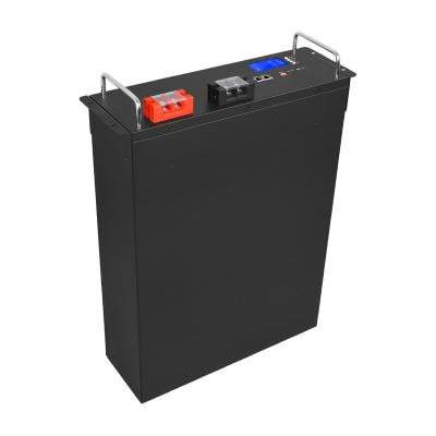 China Home Solar Ion Battery Pack 100Ah 48V LiFePO4 Energy Storage Home Energy Storage Tower Base Station Lithium Battery for sale