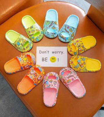 China Factory Price Cartoon Summer Children's Slippers Designer Slippers Soft-soled Non-slip Breathable Home Sandals for sale