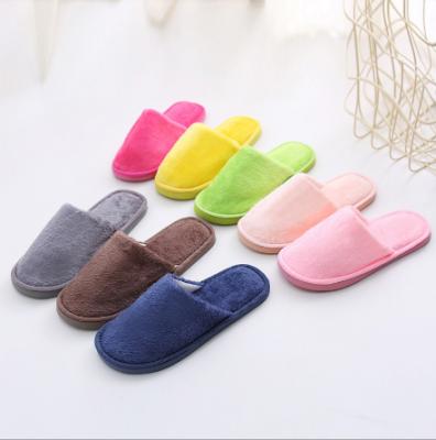 China Factory price recyclable wholesale canvas slippers unisex summer shoes indoor floor printing non-slip canvas slippers for sale