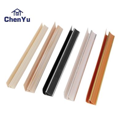 China 2020 Waterproof Interior decoration H pvc clips accessory flexible bead factory price for sale