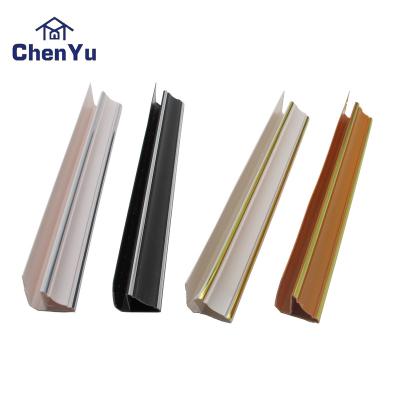 China PVC Ceiling Panel Accessories Top Corner Inner Outer Jointer U Clips T-Bar Steel for sale